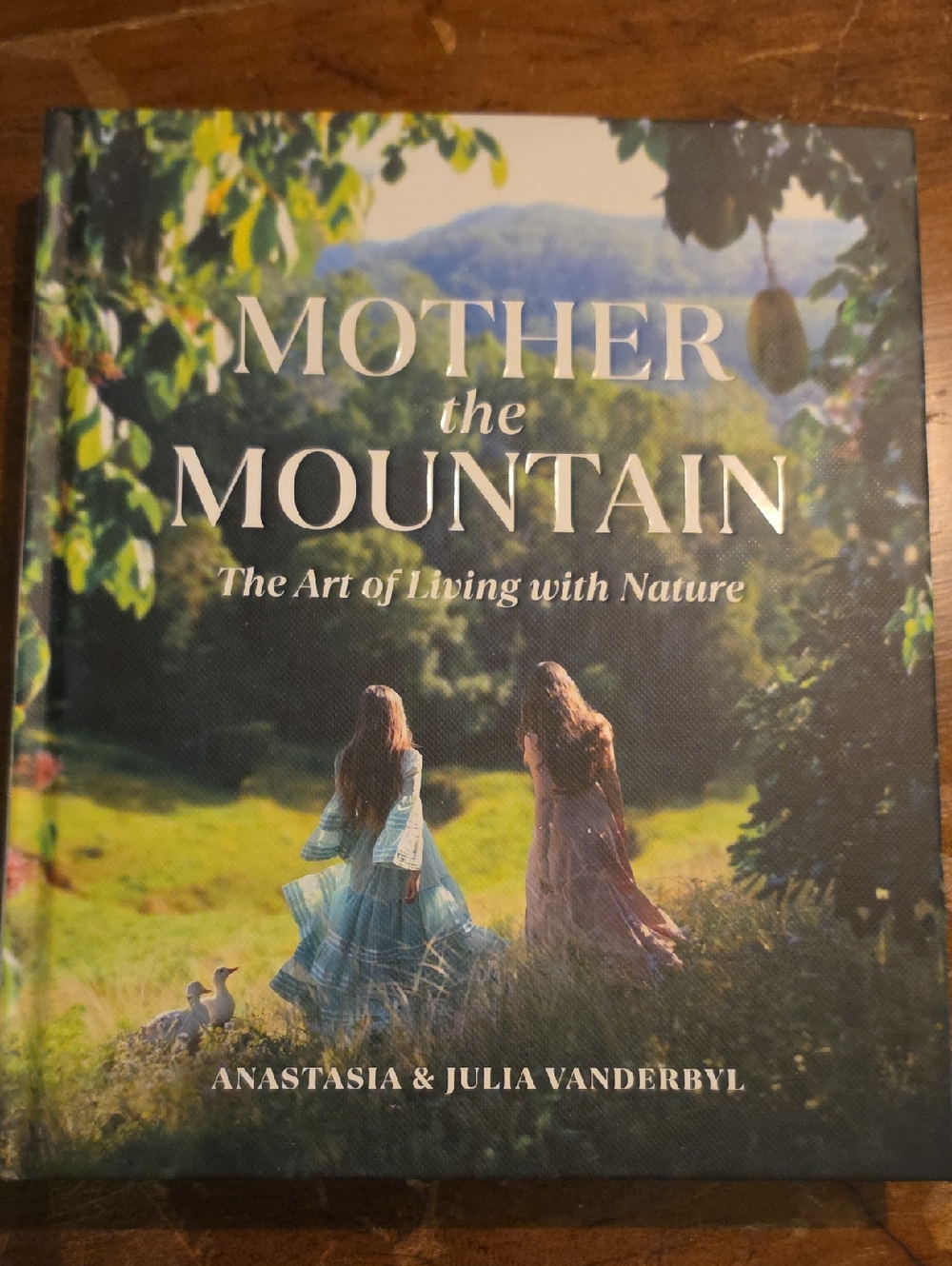 Mother the Mountain Hardcover Book - Green & Blue Cover